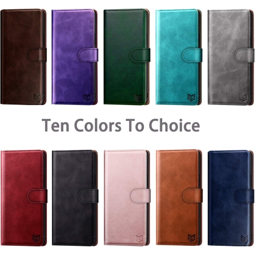 for iPhone 7/8/SE 2020/SE 2022 4.7" RFID Blocking Wallet case Credit Card Holder,Flip Book PU Leather Phone