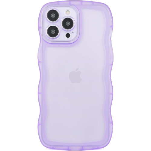 UNKNOWN  Compatible With Iphone 11 Pro Case 5.8" 2019, Cute Kawaii Curly Wave Frame Shape Soft Silicone Shockproof