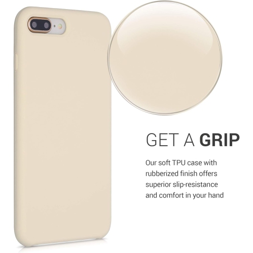 Case Compatible with Apple iPhone 7 Plus/iPhone 8 Plus Case - TPU Silicone Phone Cover with Soft Finish -