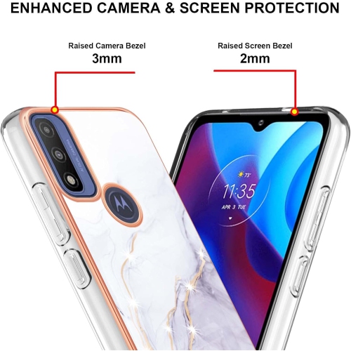 for Motorola Moto G Power 2022 Case,Moto G Pure 2021 Case,Moto G Play 2023 Case,Soft TPU Slim Silicone