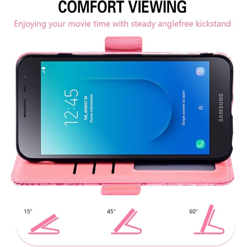 Phone Case for Samsung Galaxy J2 Pure J2 Core 2018 2020 J 2 Dash 2J Shine 2019 Wallet Cover with Screen