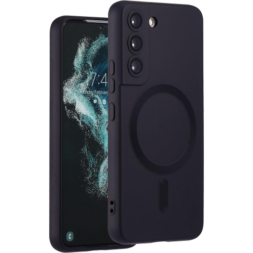 Magnétique pour étui pour Galaxy S22 plus de Samsung, étui en silicone souple pour Galaxy S22 plus de Samsung avec appareil photo