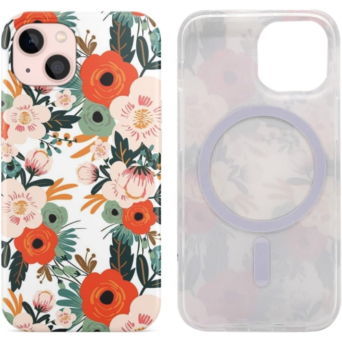 UNKNOWN  Magnetic Case Compatible With Iphone 15 6.1 Inch 2023 for Magsafe Charging Soft Tpu Bumper Slim Shockproof Protective