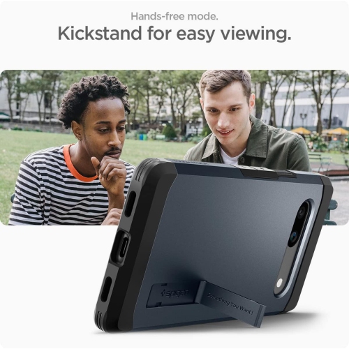 Case for Pixel 7a Case, Tough Armor Designed for Google Pixel 7a Case - Metal Slate