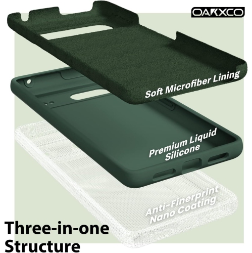 Designed for Google Pixel 7A Case Silicone Grip, Soft Rubber Gel Phone Case for Women Girl Cute, Thin Slim