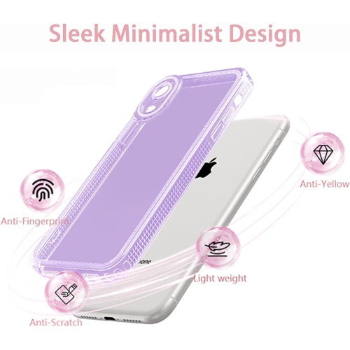 Designed for iPhone XR 6.1 inch,Sparkly Cute Clear Case for Women Girls,Glitter Bling Flexible Soft TPU