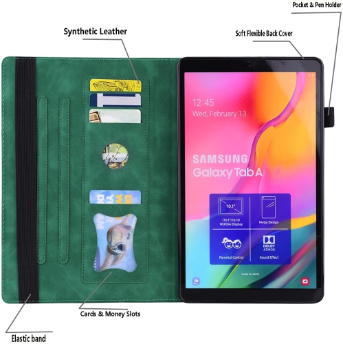 Case for Lenovo Tab P11 11.5 inch/Pad Plus 2023 PU Leather Folio Stand Magnetic Cover Foldable Card