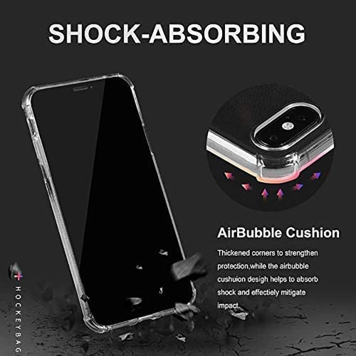 Compatible with Galaxy A21 6.5"(Not Fit Galaxy A21S), Clear Card Case, Slim Fit Protective Soft TPU