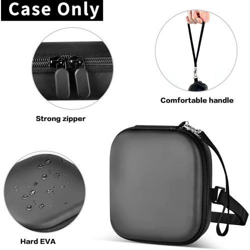 Portable CD Player Case for Personal Disc Player, Travel Carrying Stoarge Holder for Earphone and USB Cable