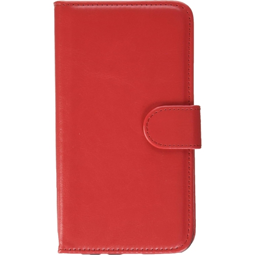 UNKNOWN  32Nd Book Wallet Pu Leather Case Cover for Samsung Galaxy S7 Edge - In Red