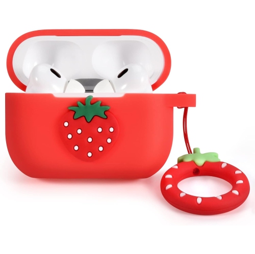 for Airpods Pro 2 Case, Cute 3D Cartoon Kawaii Fashion AirPod Pro 2 Soft Silicone Case Funny Cover