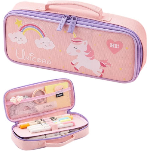 UNKNOWN  Cute Pencil Case, Pencil Pouch Pencil Bag Storage Box Stationery Organizer Makeup Bag With Zipper Closure