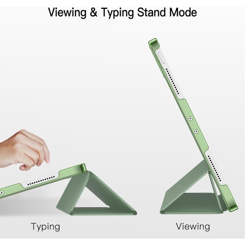 Case for iPad Pro 11-Inch, 2022/2021/2020/2018 Model, Compatible with Pencil, Cover Auto Wake/Sleep (Matcha