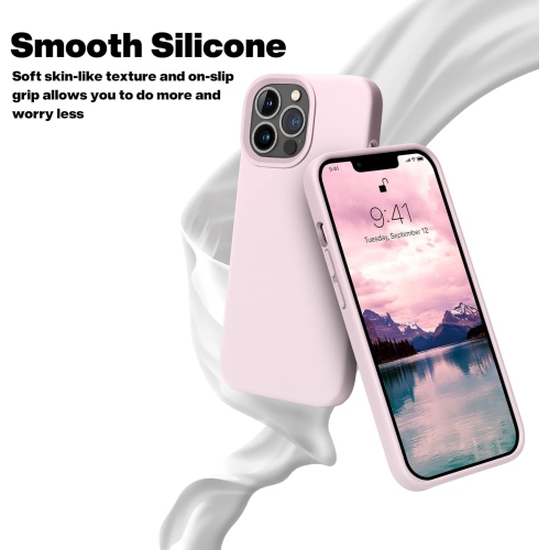 Designed for iPhone 13 Pro Max Case, Silicone Shockproof Slim Thin Phone Case for iPhone 13 Pro Max 6.7 inch