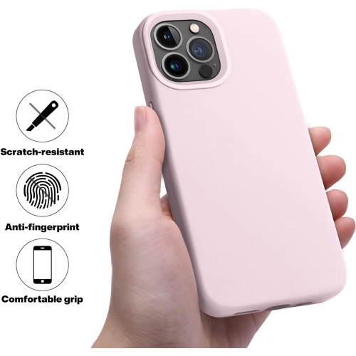 Designed for iPhone 13 Pro Max Case, Silicone Shockproof Slim Thin Phone Case for iPhone 13 Pro Max 6.7 inch