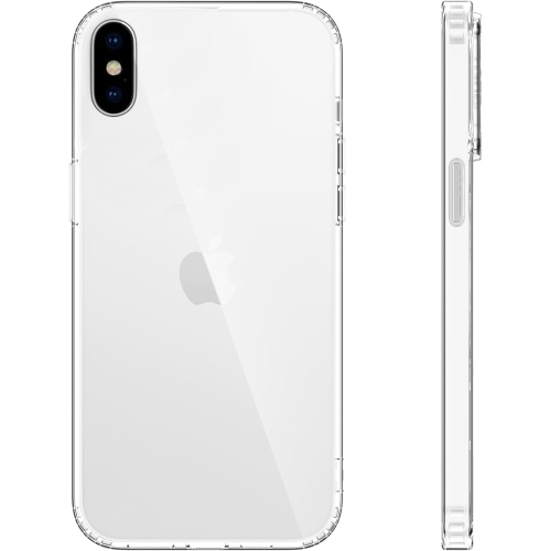 Crystal Clear case for iPhone X/iPhone Xs, [Non-Yellowing] [10FT Military Grade Protection] Anti-Scratch Protective