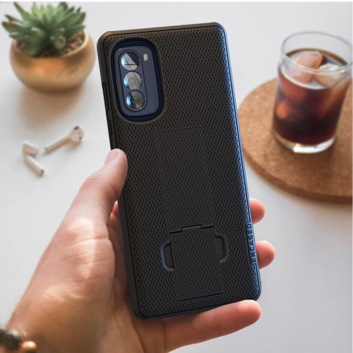 Pince de ceinture pour étui avec béquille pour Moto G Stylus 5G 2022 noir