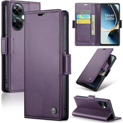 for Oneplus Nord N30 5G Case,[RFID Blocking] PU Leather Wallet Flip Folio Case with Card Holder Kickstand