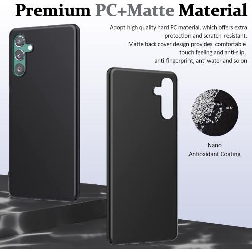 Compatible with Samsung Galaxy A14 5G Case, Hard PC Bumper Matte Back Cover, Ultra Thin Skin-Feeling Shell Full