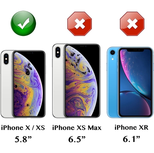 Case for iPhone Xs/iPhone X/iPhone 10 Heavy Duty Full Body Military Grade Drop Protection Carrying