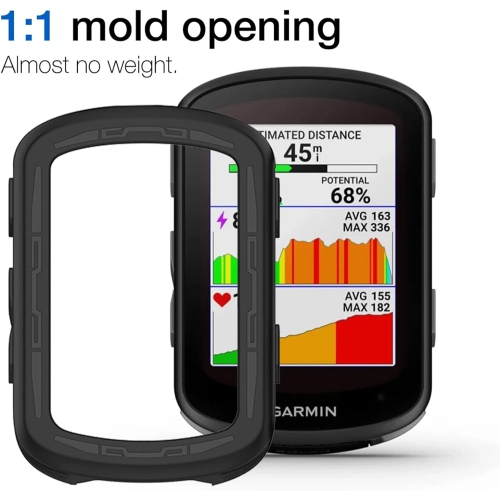 Case for Garmin Edge 540/Garmin Edge 840/Edge 840 Solar/Edge 540 Solar, Shock-Absorption Scratch Resistant