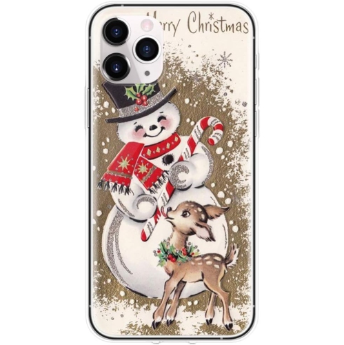 UNKNOWN  "christmas Case for Samsung Galaxy S10 Lite 2020 / Galaxy A91 6.7"", Clear Slim Tpu Design for Girls Women Cute"
