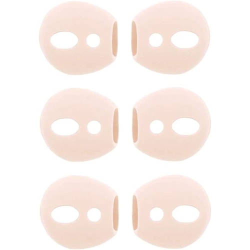 AirPods Ear Tip Fit in Case, Ear Gels Anti-Slip Earuds Cover Silicone Compatible with AirPods 2 & AirPods 1