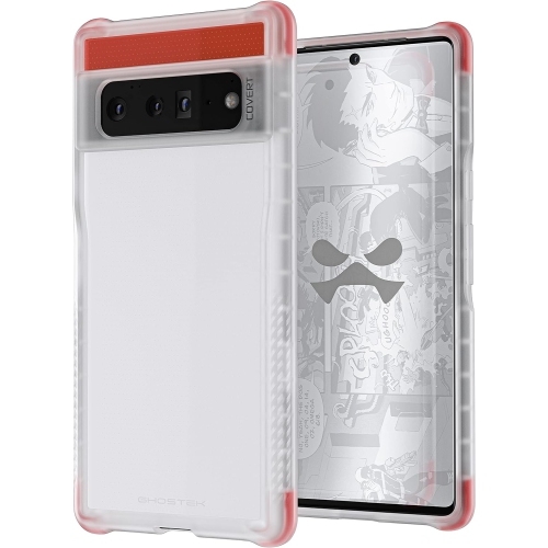 Étui transparent avec design ultramince et prise antidérapante pour Pixel 6 Pro d'Covert offrant une recharge sans fil efficace