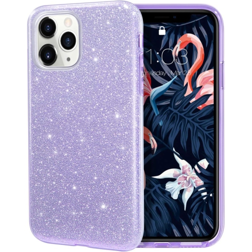 UNKNOWN  Iphone 11 Pro Max Case, Bling Sparkly Glitter Luxury Shiny Sparker Shell, Protective 3 Layer Hybrid Anti-Slick