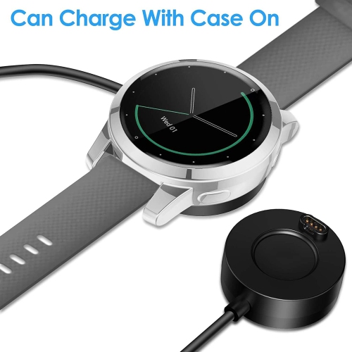 Compatible with vivoactive 4 Case, Screen Protector Frame Scratched Resistant Protector Cover Case