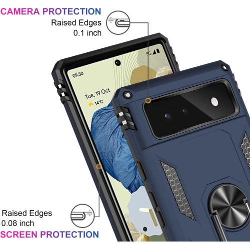 Suitable for Google Pixel 6 Case,Military Grade Shockproof Heavy Duty Protective Phone Case Pass 16ft Drop Test
