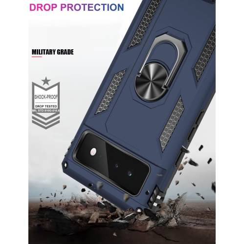 Suitable for Google Pixel 6 Case,Military Grade Shockproof Heavy Duty Protective Phone Case Pass 16ft Drop Test