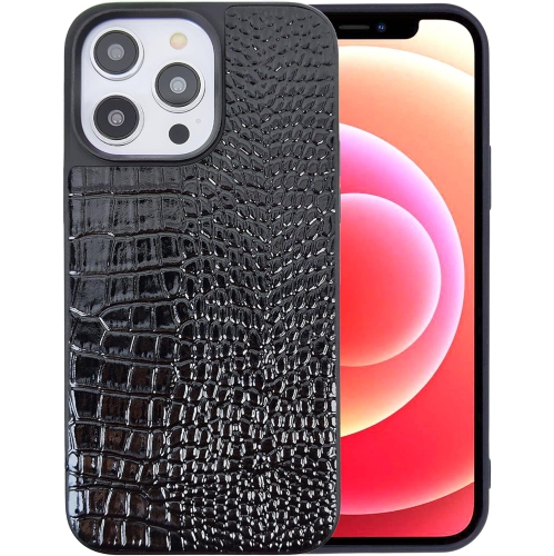 UNKNOWN  Iphone 14 Pro Max Case for Women, Crocodile Synthetic Patent Leather Cover, Classic Fashion for Iphone14 Pro Max