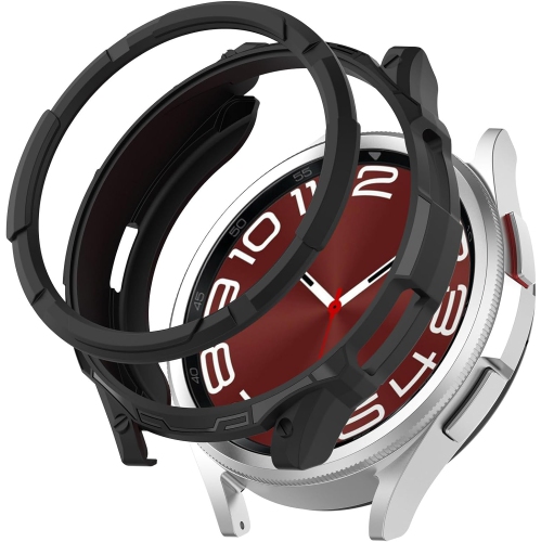 Case Cover Compatible with Samsung Galaxy Watch 6 Classic 43mm 47mm, Soft Anti Drop PC Replacement Protective