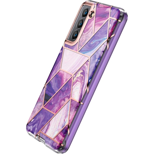 Étui téléphone Galaxy S21 plus S21+ 5G Cell Cover hybride luxe cute Marble antichoc Full Body de Samsung