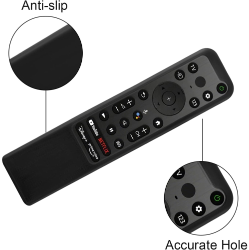 Protective Silicone Remote Case for Sony Bravia XR RMF-TX800P/TX800U/TX800C RMF-TX900U/TX900C/TX900P Remote