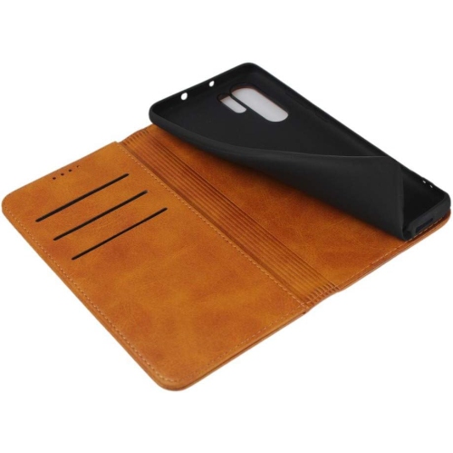for Huawei P30 Pro Case,Cowhide Pattern Leather Magnetic Book Wallet Case Stand Holder Flip Cover with Card