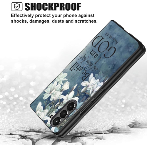 Pour étui pour Galaxy Z Fold 5 de Samsung, étui de protection mince, résistant aux chocs et aux égratignures