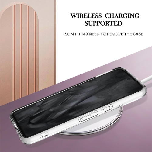 Slim Fit Phone Case for Google Pixel 8 Pro,Shiny IMD Marble Pattern Fashion Case for Girls, Camera Lens