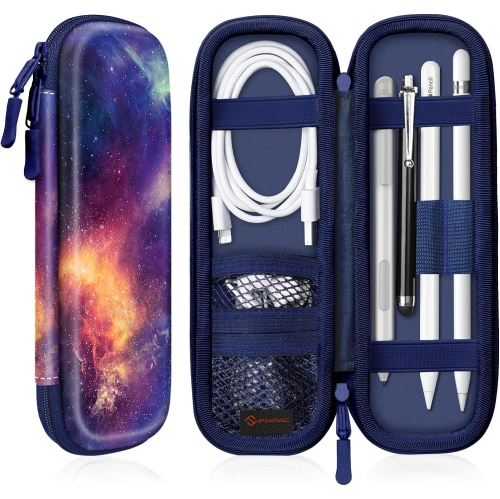 Holder Case for Apple Pencil & Apple Pencil (1st / 2nd Generation), PU Leather Protective Carrying Bag