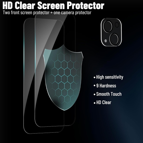 Magnetic for iPhone 15 Plus Case,Strong Magnetic Military Grade Drop Protection iPhone 15 Plus Phone Case