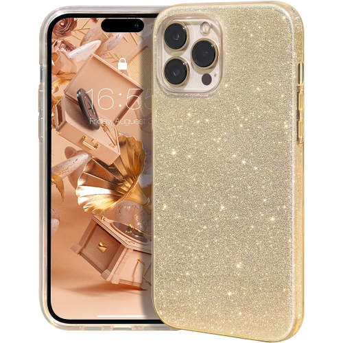 UNKNOWN  Compatible With Iphone 15 Pro Max Case Bling Sparkle Cute Girls Women Protective Cases Cover for Iphone 15 Pro