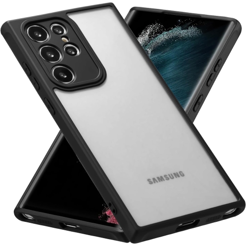 Matte Case Compatible with Samsung Galaxy S22 Ultra Case,Slim Translucent Frosted Case Cover Hard PC Back