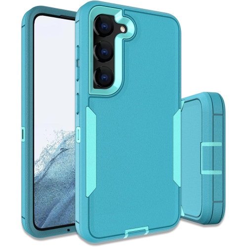 for Samsung Galaxy S23 Case, with Dust-Proof Port Cover, Full Body Protection Rubber Cover Phone Case