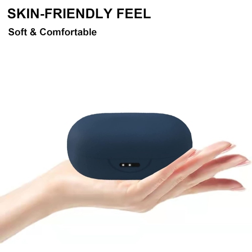 Silicone Case Compatible for Anker Soundcore Sport X10 Shockproof Protective Earbuds Cover with Carabiner