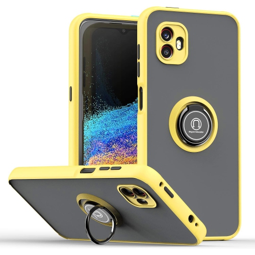 UNKNOWN  for Samsung Galaxy Xcover6 Pro Case, Case for Galaxy Xcover6 Pro, Dual Layer Shockproof Kickstand Phone Case