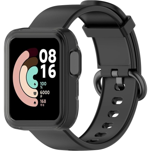 Compatible with Xiaomi Mi Watch Lite Protective case Cover, TPU Protective Case Cover Compatible with Xiaomi Mi Watch