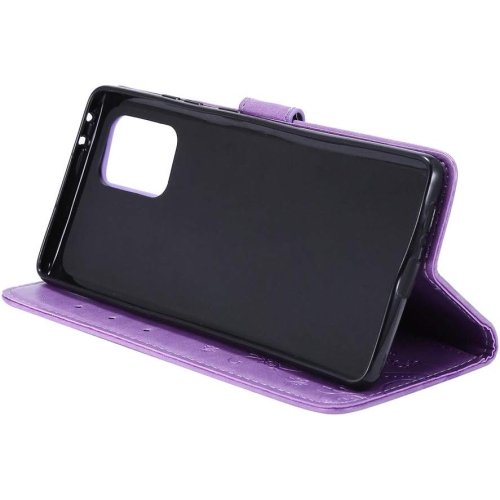 Étui portefeuille en cuir pu magnétique Bling Diamonds de Samsung pour Galaxy A51 avec fentes pour cartes