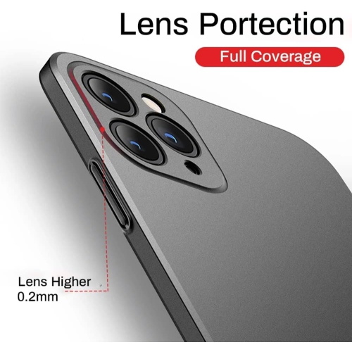 Compatible with iPhone Case,Luxury Matte Hard PC Slim Fit Ultra Thin Lightweight Camera Lens Protection Soft
