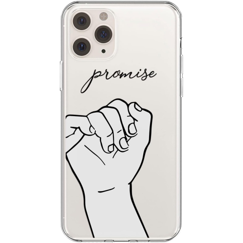 Matching Phone Case Compatible with - iPhone Xr - 6.1 inch for Couples Best Friends Slim Cover Holding Hands
